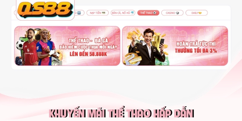 Khuyến mãi thể thao hấp dẫn